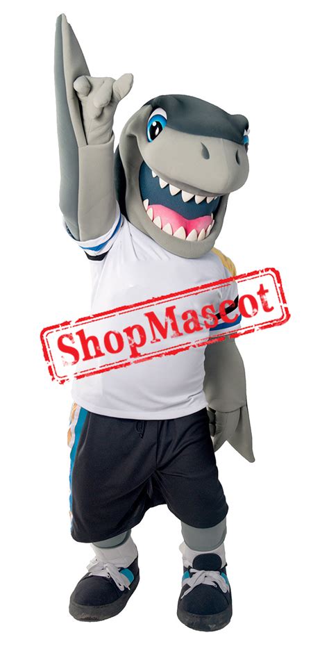 Shark mascot uniform